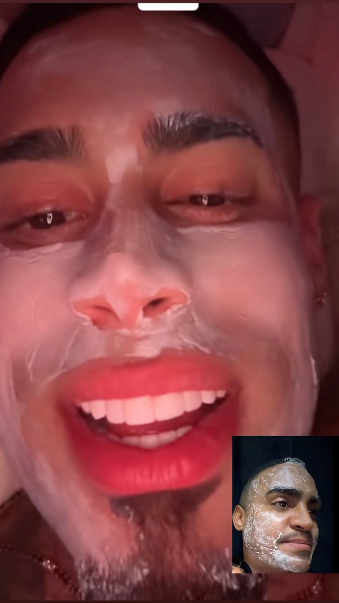 niielis's tweet photo. Ayer la noche fue de skincare..🧖🏽‍♂️
#Elmanicomio https://t.co/Blq8wCGRaz