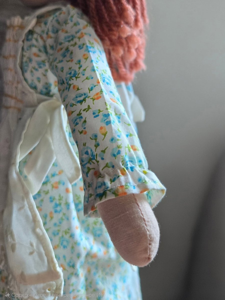 vint_agetherapy's tweet photo. Someone smocked her apron by hand 🧵

Look closely at the yellow stitches across the pleats. A handmade cloth doll from the 1950s-60s, with embroidered blue eyes and a tiny smile, still in original condition.
#vintage #vintagedoll #handmade https://t.co/vce2fV5QQq
