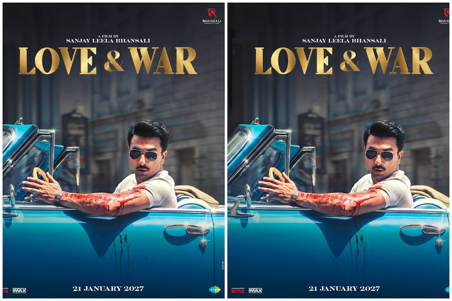 BollywoodH's tweet photo. #LoveAndWar Second Poster: #RanbirKapoor Raises the Heat Ahead of January 2027 Release
https://t.co/25thSikVim
@bhansali_produc #PrernaSingh #LoveAndWar @saregamaglobal #RanbirKapoor @vickykaushal09 @aliaa08 https://t.co/7yaWYxEMGo