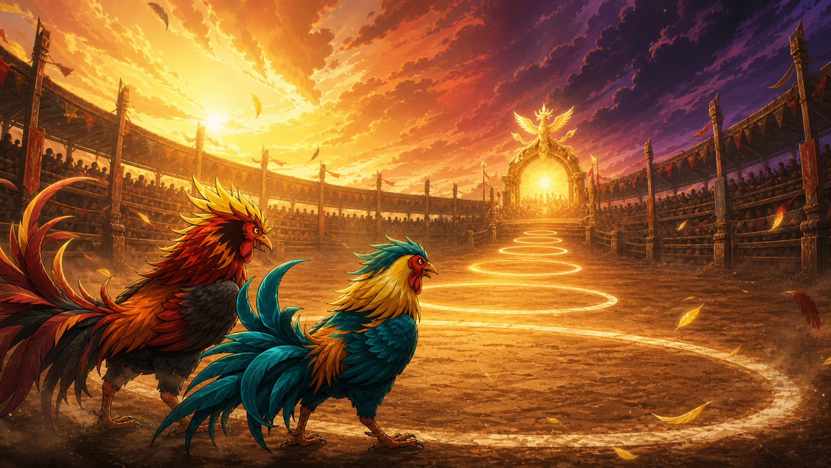 PlayChickenSaga's tweet photo. 🌤️ARC 2 - HIGH NOON IS LIVE

7,875,000 $COCK · top 100 · two weeks  

48,881,000+ $COCK this season. The pool grows every time you craft, breed, and adventure.

🎮https://t.co/F5fIn7Bv21
🔗https://t.co/FCPWOUtiD2 https://t.co/74S88nb86t