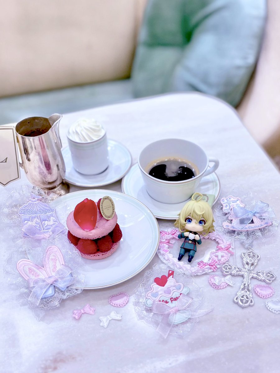 _HIST0IRE_'s tweet photo. ターニャ２回目のお誕生日おめでとう（՞>⩊<՞）♥
いつか大好きなコーヒーとたくさんの嗜好品でゆっくり過ごせる日がきますように➰🥲✨
 #ターニャ・デグレチャフ誕生祭2026 https://t.co/JN70p6K0Ms
