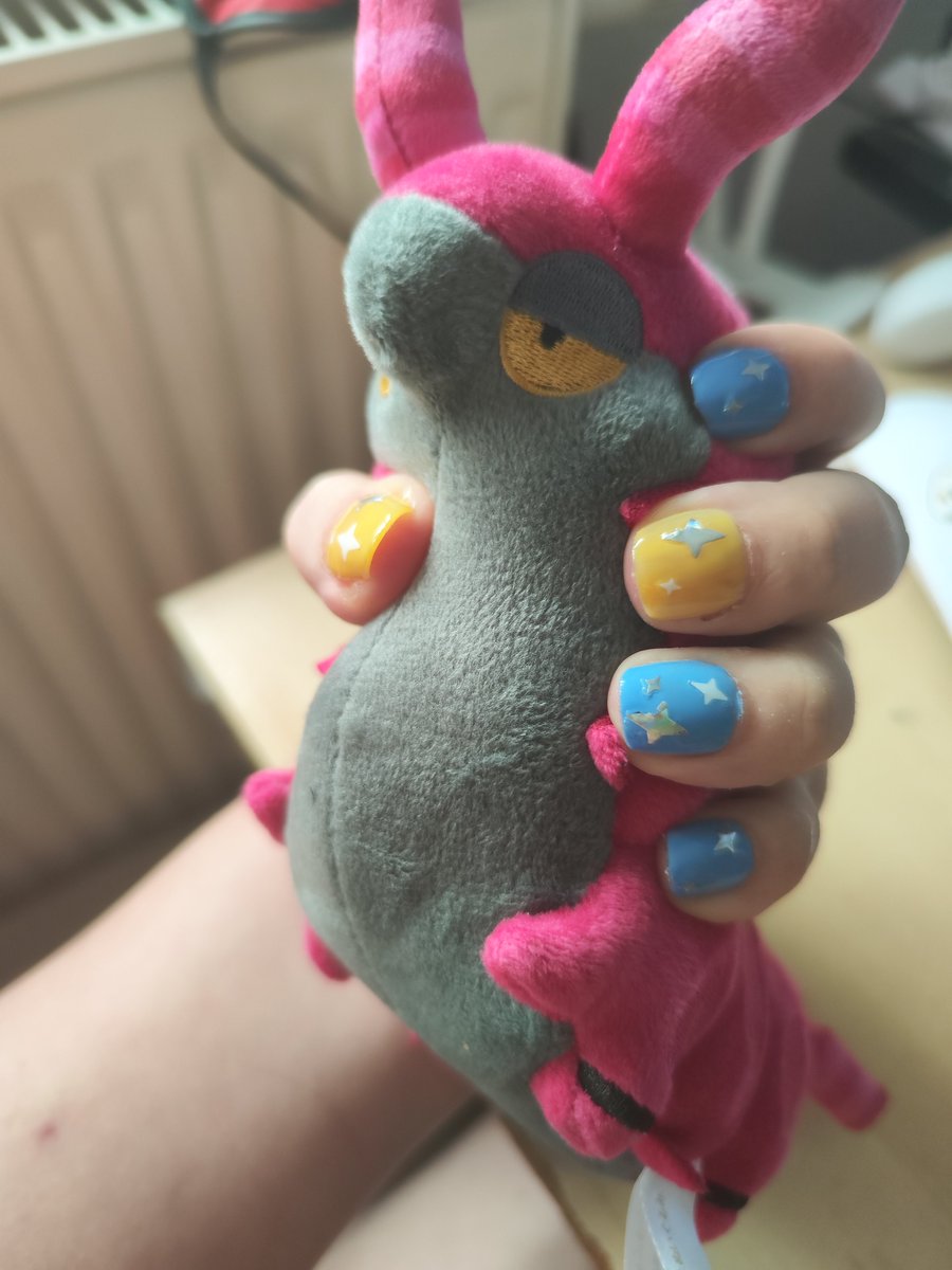 Evooneko's tweet photo. I did some nails yay. Do y'all like em?
I hope my flesh hands are just as nice as my Vtuber hands. https://t.co/VaIqYfQHnG