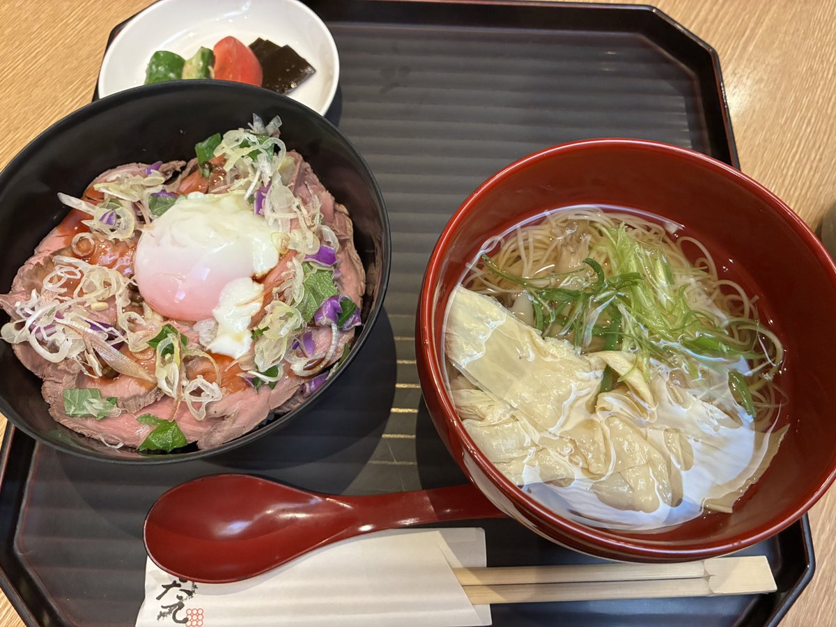 miruaji's tweet photo. 突発ハッピーしてきた！ここのにゅうめん好き。 https://t.co/l2AfWYiOCv