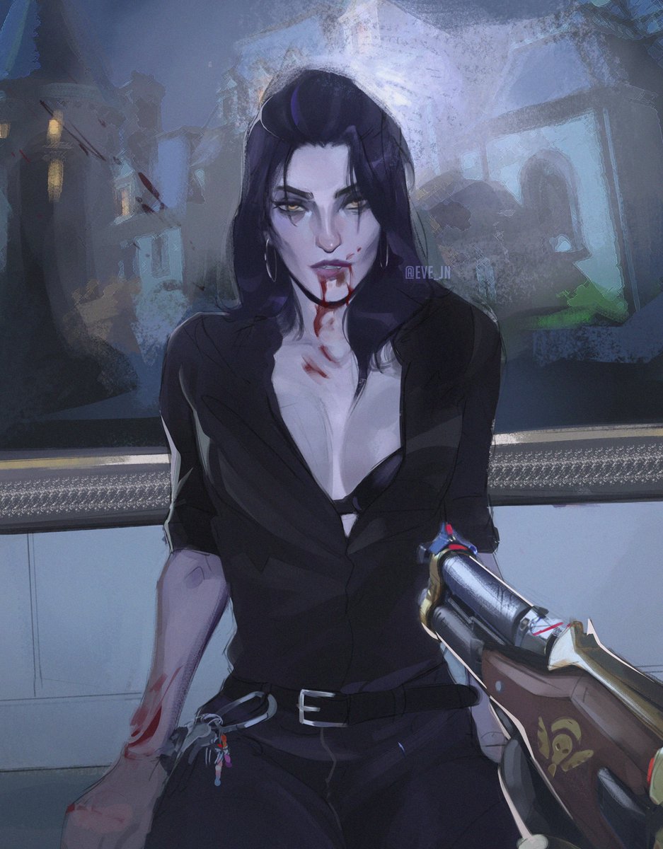 EveJn's tweet photo. "The spider caught herself in her own web,...what a shame" #ouihaw #overwatch https://t.co/93eUbML1o0