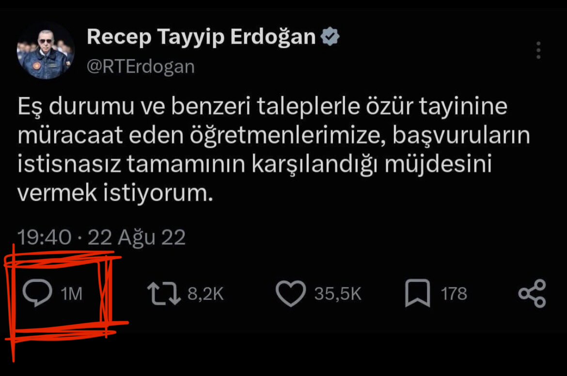 mnkscck's tweet photo. Sayın Cumhurbaşkanım, aile birliği öğretmenlerin yer değiştirmesindeki en önemli gerekçelerden biridir. #MebAileyiYOKsaydı 

🚨2.000.000 yorumla  ❗️çığlıklarımızı❗️duyurmaya çalışıyoruz. 

@RTErdogan @EmineErdogan @_cevdetyilmaz @burhanduran @hasandogan 👨‍👩‍👧‍👦 https://t.co/6Z8QKRm2Dv