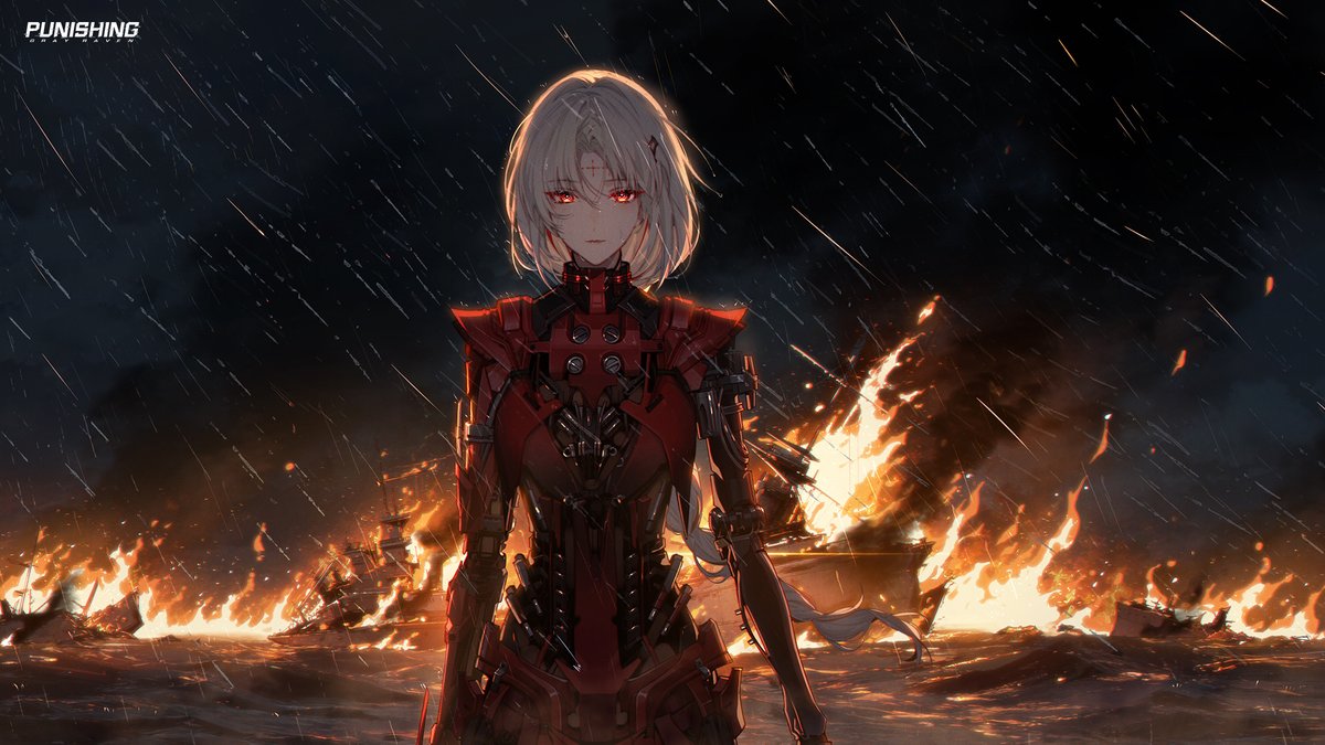 PGR_GLOBAL's tweet photo. ☆Memorable Moments | Adelyde: Anabasis☆

She looks at the person before her and sees a voyage that has crossed endless years to reach this moment.
The person she searched for, waited for, and admired had always been the same.

——————————————
Punishing: Gray Raven new version [Anchored in Faith] has launched! Punishing: Gray Raven × Date A Live V collaboration officially launches on SEPT 29, bringing with the S-Rank collab character [Kurumi Tokisaki]!