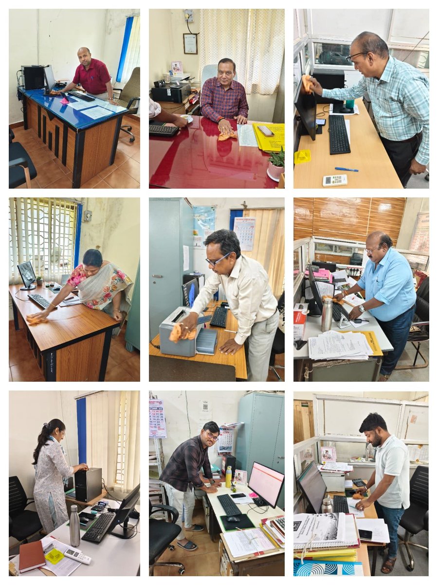 CCIMahabubnagar's tweet photo. B.O Mahabubnagar conducted Office clean desk&amp; clean campus. Kabbad se Juggad-Earning revenue by disposal of scrap/unusable items. As part of #SwachhataHiSeva Campaign 2026 #SHS2026 https://t.co/oGlw7g5DoQ