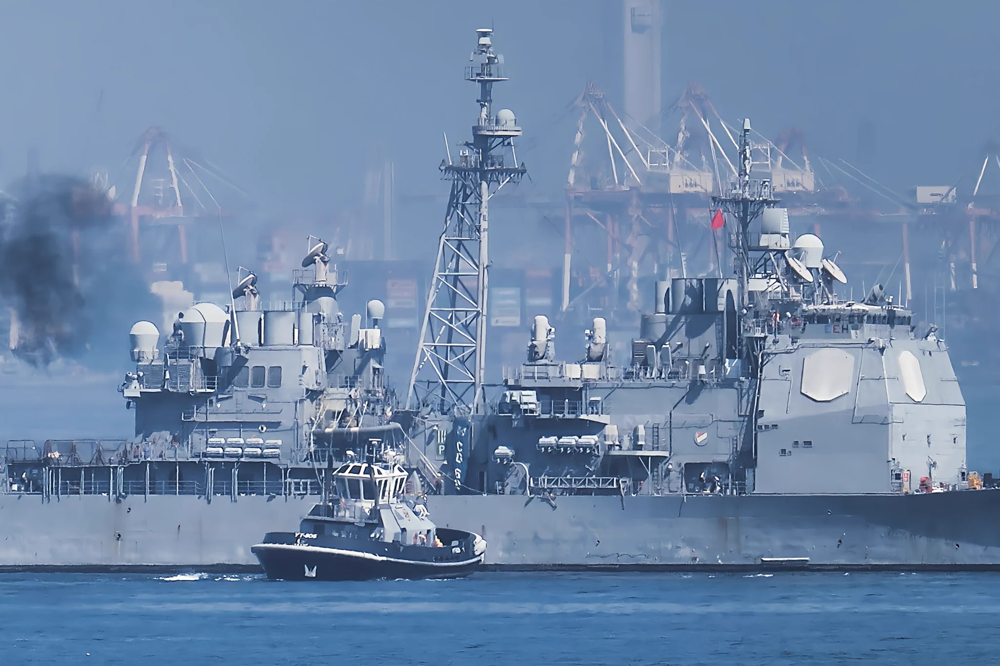米海軍巡洋艦「ロバート・スモールズ」公式パッチ ㉨・｡)ฅ on X: 