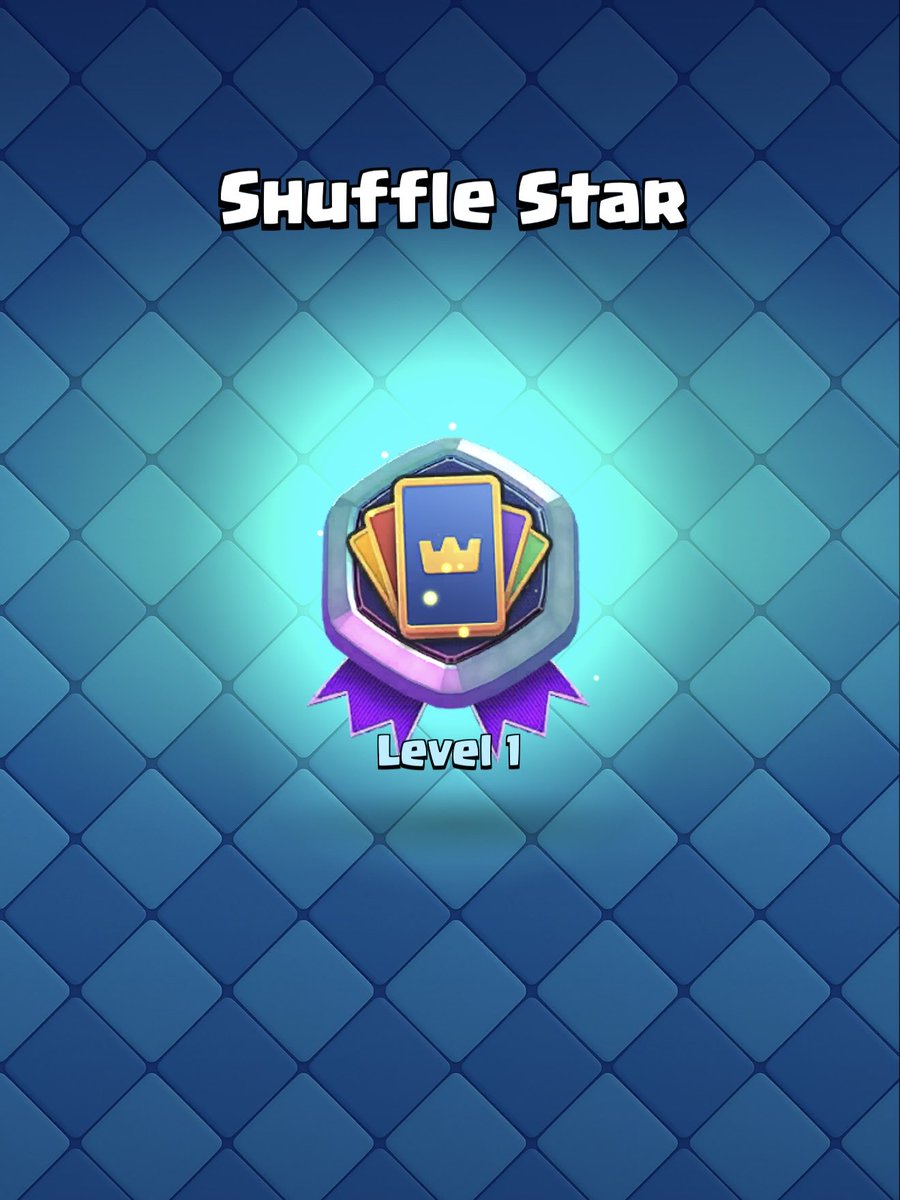 plazmix_cr's tweet photo. Just got the Shuffle Star badge in Clash Royale🏆

All you have to do to unlock it is win at least once in each of the modes https://t.co/y0G57yrc3C