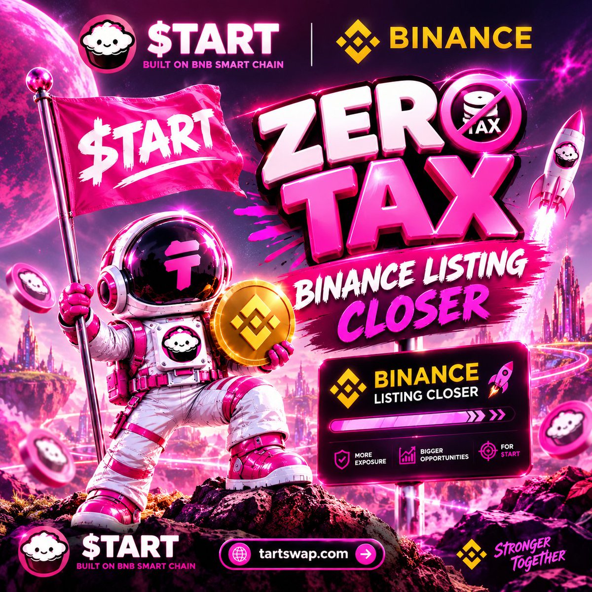 SEGUN4ROA's tweet photo. $TART Positioning now!
 Binance listing is closer
#tartswap #bnb https://t.co/yuRnXenA65