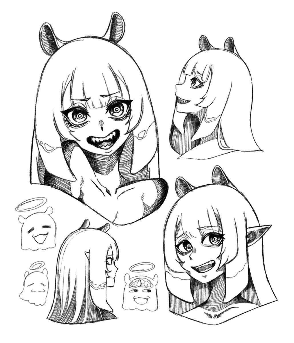 LazyLazyBeard's tweet photo. Sketch practice Ina, i wanna hatch better
#inART #いなート https://t.co/gy2fsa4sxL