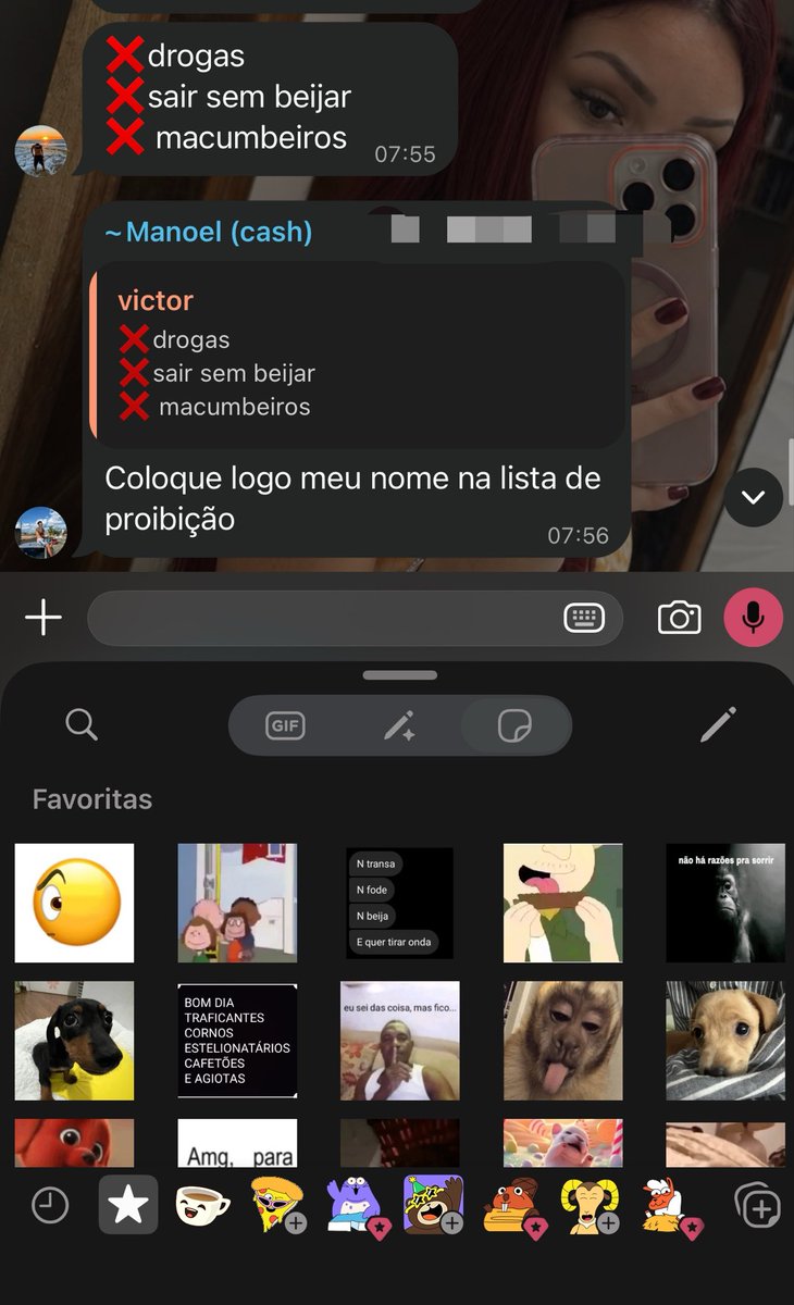 izannabu's tweet photo. me excluíram https://t.co/g22NzHuEAb