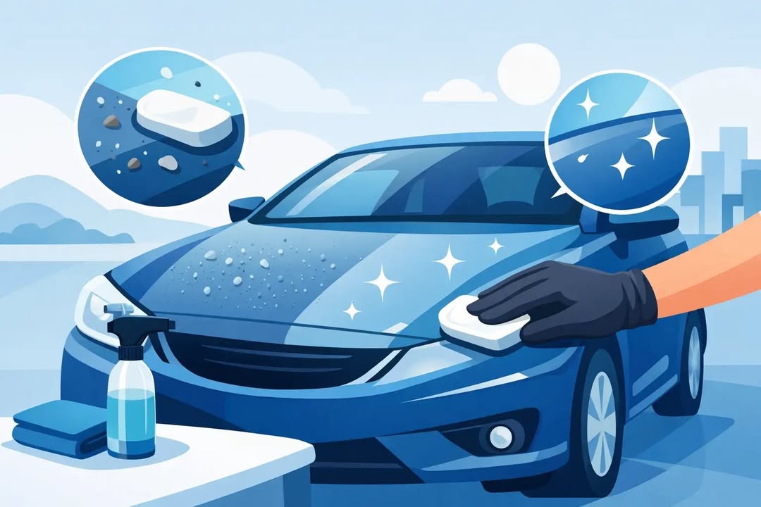 RicoMurriel's tweet photo. Wondering if a clay bar treatment is worth it? It removes embedded grime and contaminants, leaving paint smooth and ready for protection. For California drivers, it helps finishes and waxes last longer with premium products and expert care. https://t.co/3Tguuvj56K