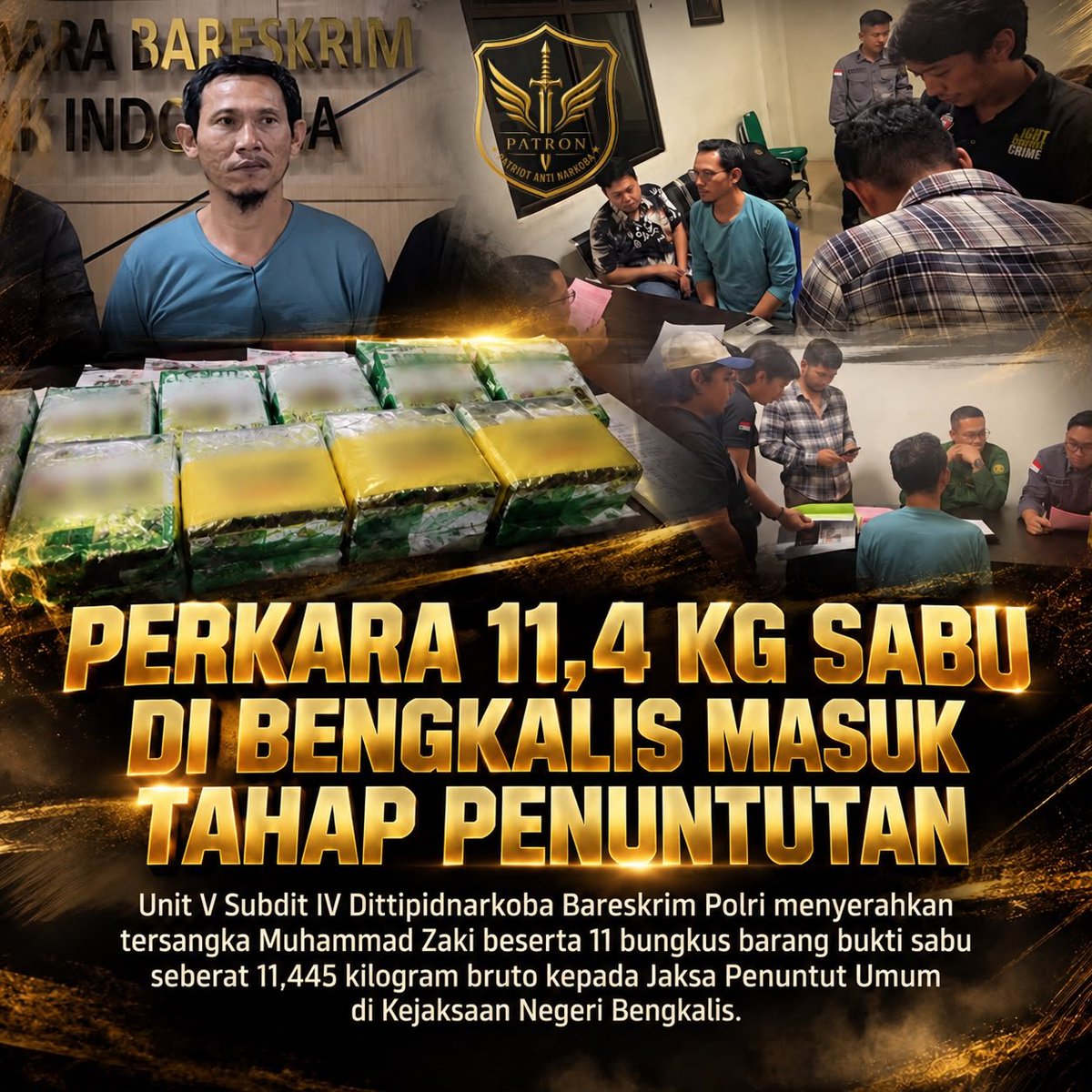ramitania99's tweet photo. Apresiasi buat aparat yang konsisten bawa perkara sampai tuntas. #LawanNarkoba #DittipidNarkoba #BareskrimPolri https://t.co/ZzKoO54edu