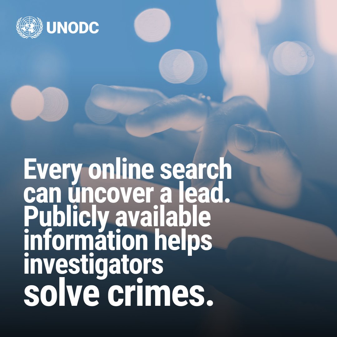 UNODC_FinCrime's tweet photo. Social media posts, websites and public records can hold vital clues.
@UNODC trains #GlobENetwork practitioners to use open-source and social media intelligence to identify suspects and victims, uncover leads and solve crimes.
https://t.co/HM5cyaBrtx #UnitedAgainstCorruption https://t.co/neoqYFMvbS