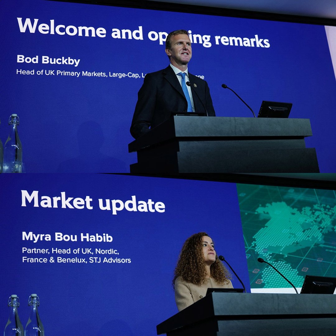 LSEplc's tweet photo. An insightful afternoon at the #FundingAndGrowthForum, bringing together investors, listed companies and advisers to discuss the IPO journey and raising capital for growth.

Watch the recording: https://t.co/uhCXb9PJpL https://t.co/nNtcgXkkgb