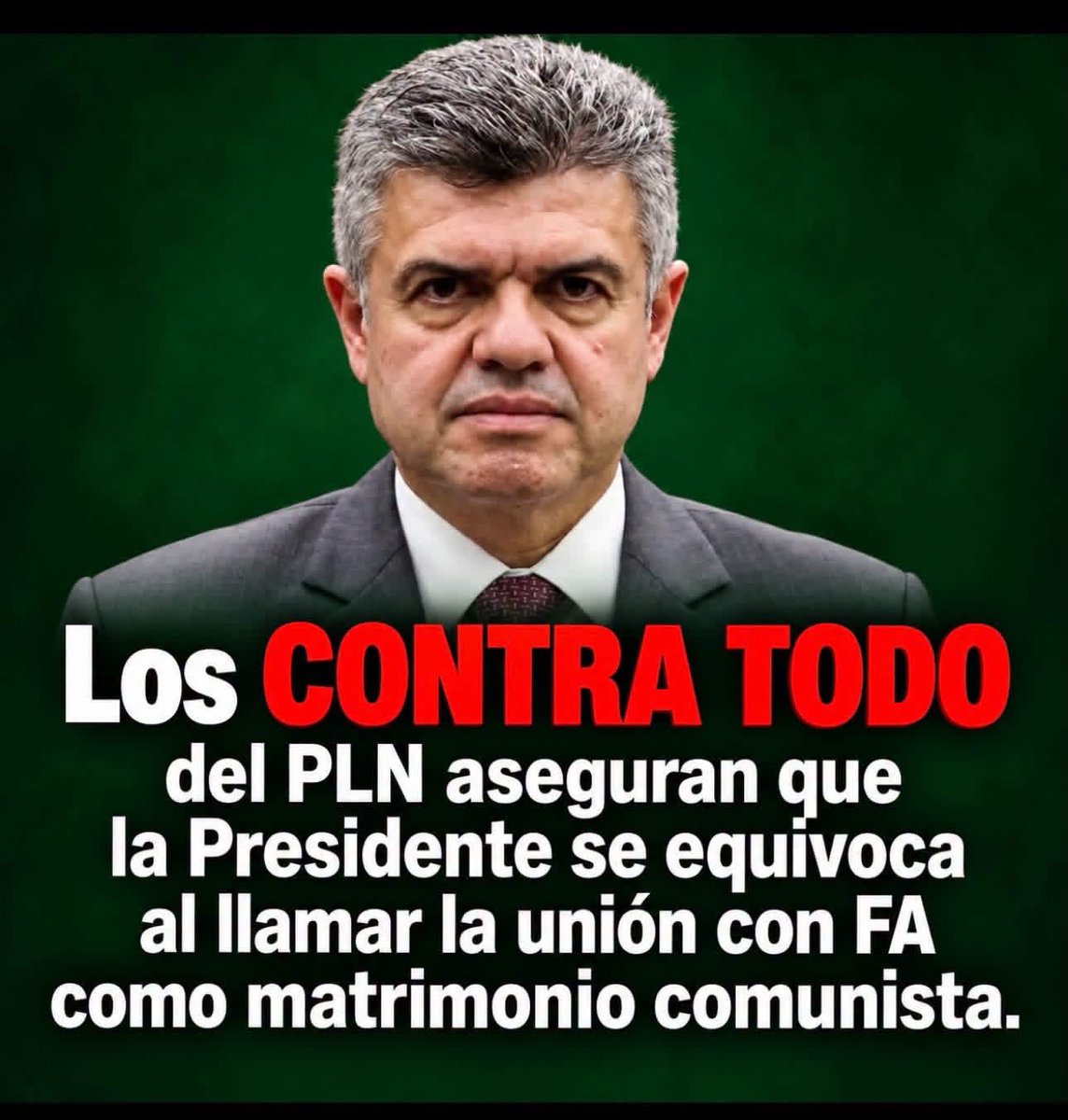 OraculodeCR's tweet photo. ❌ Dime con quién andas y te diré quién eres!
El PLN se aleja cada vez más de las preocupaciones de muchos costarricenses al no abordar con la seriedad necesaria asuntos como Crucitas o la armonización eléctrica.

En lugar de concentrarse en propuestas para el país, buena parte de sus energías parece consumirse en una lucha interna por el control del partido.

Y mientras el PLN se debate internamente, el Frente Amplio ha ganado protagonismo en la agenda y en la estrategia de oposición.

El problema para el PLN no es solo hacia dónde va, sino quién termina marcándole el camino.

Álvaro Ramires fue un burócrata de la OIT y ahí terminaron de adoctrinarlo los socialistas que viven de esa institución.