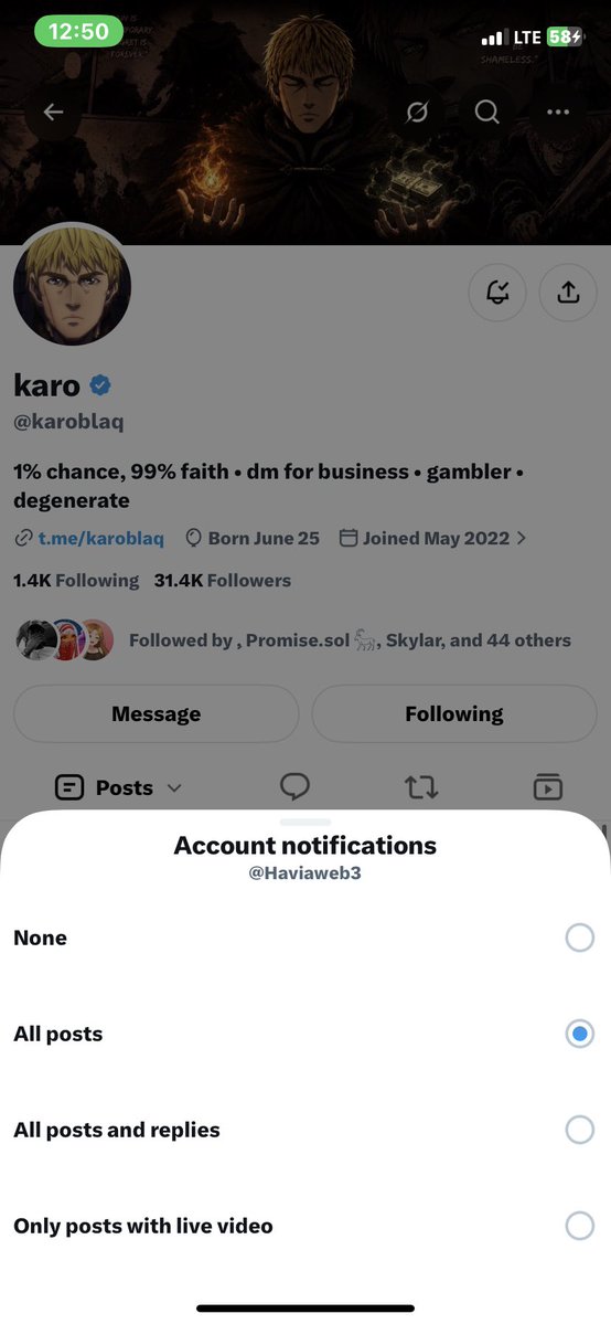 Haviaweb3's tweet photo. @karoblaq @Shape7fun Can I get my first win please 
 Thank you for this opportunity legend, 🫂❤️ 

FzGyC49A88sCcmamMSJhAcuFircNdKper4PHSCeGvyCA https://t.co/FPYPyDdzsG