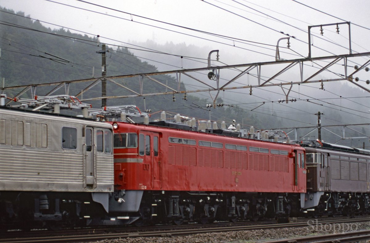 shopposan0529's tweet photo. #EF30 #EF70 #EF63 #EF60
前回ポストの続きで、9月24日到着分の展示機。EF30 20、EF70 1001、EF63 1、EF60 501です。 https://t.co/usBfdgnYSJ