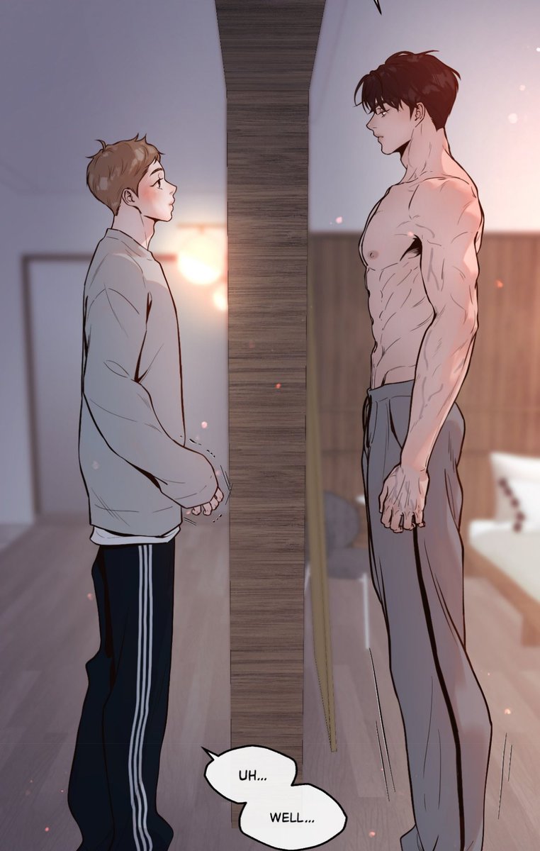Pinkunicornn_02's tweet photo. The omega is tall, but the alpha is taller, and I think the height difference is so cute 🤭 https://t.co/e8QDf8Y43R