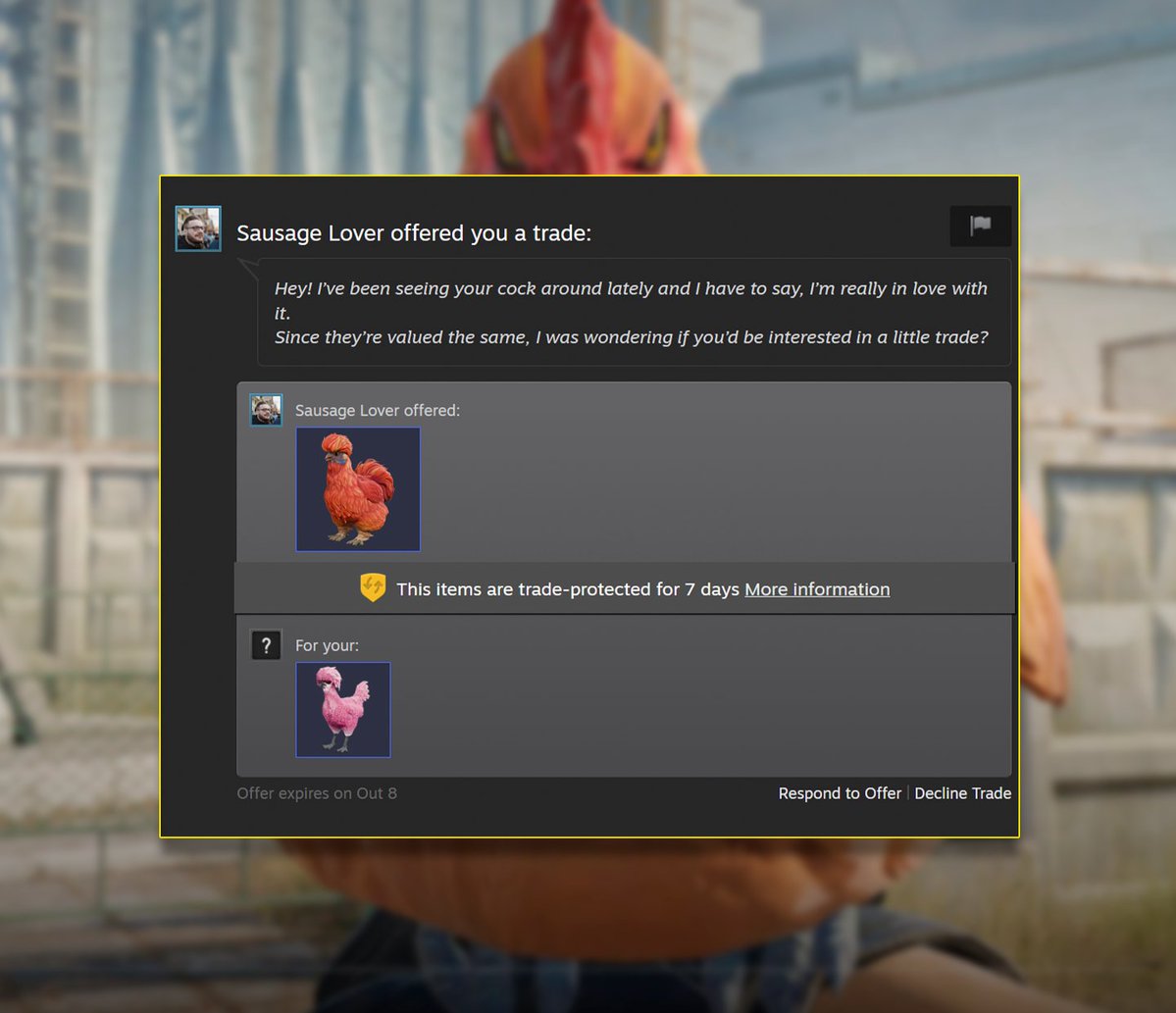 sawggofficial's tweet photo. THE COCK TRADING ERA IS COMING! 🐔 https://t.co/9PKH4rYqik