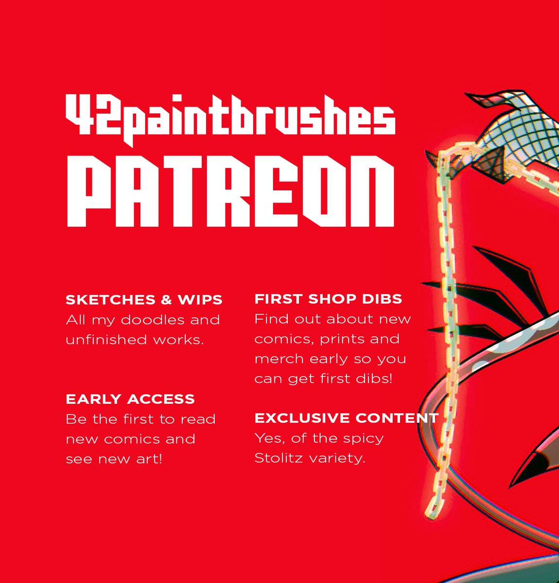 42paintbrushes's tweet photo. I'm launching a Patreon!! Starting with early access to all my Stolitz Kiss Week art, which I'll be posting early over there the next few days 💗⬇️ https://t.co/WnzcBWvMKc