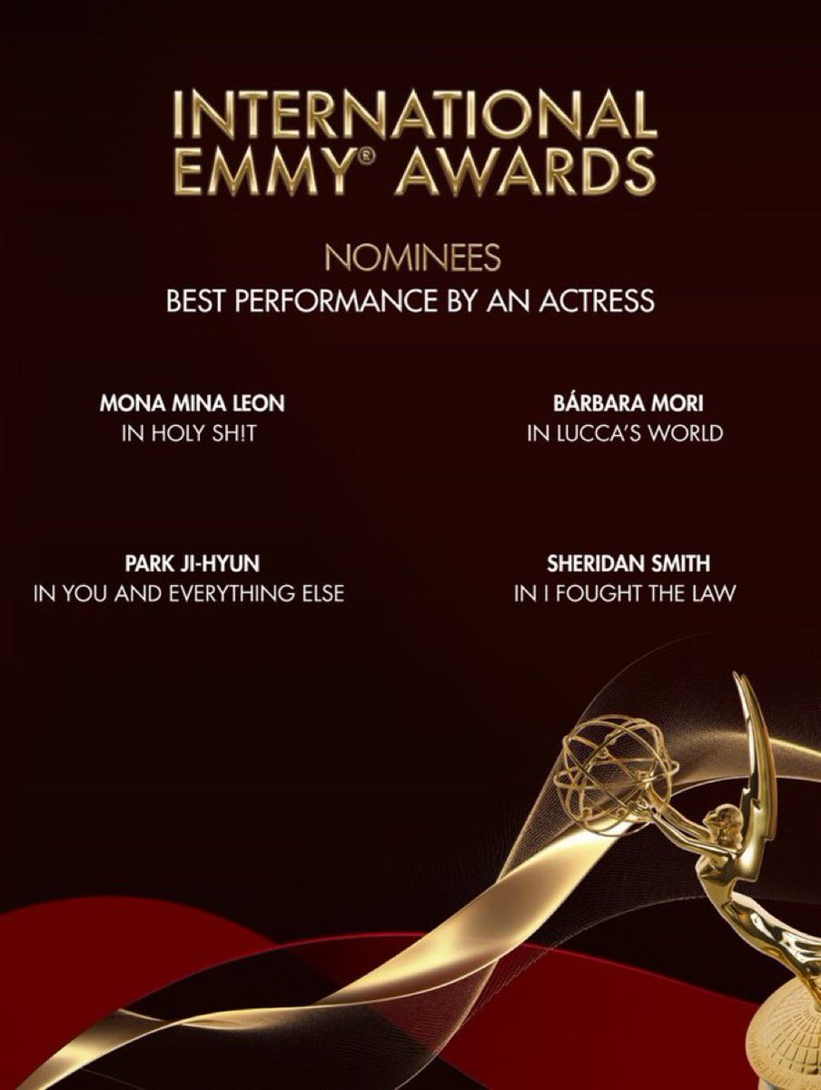 infodrakor_id's tweet photo. Park Jihyun resmi masuk nominasi Best Actress di International Emmy Awards 2026 lewat perannya di You And Everything Else👏🏻

Gilaaaak Sangyeon 😭🏆 https://t.co/ixfLTYUouy