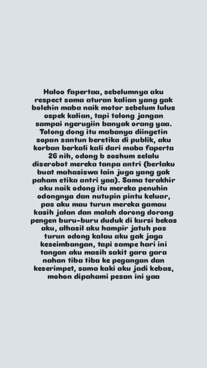 draftanakunpad5's tweet photo. pad! Hi, Maba Faperta! Dibaca yukk, tingkatin literasinyaa ^^ https://t.co/IoZYyRlvrq