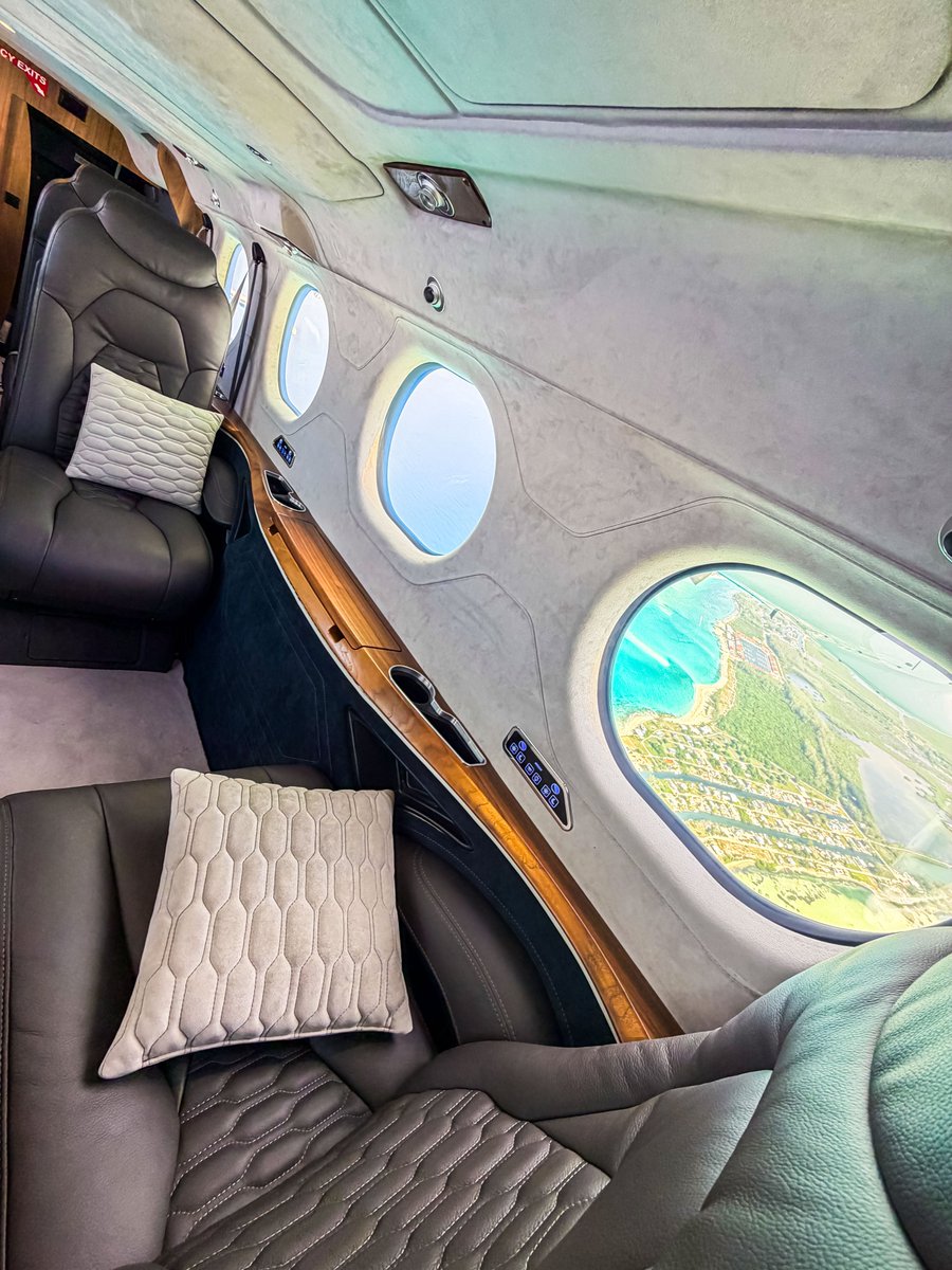 tecnam's tweet photo. When luxury takes flight, the destination becomes part of the experience. 🇧🇸 A few days ago, the brand-new Tecnam P2012 VIP took off from Florida on an epic proving flight to the Bahamas, showing what happens when high-end aviation meets some of the most beautiful place on Earth. https://t.co/eeFw11w6bY
