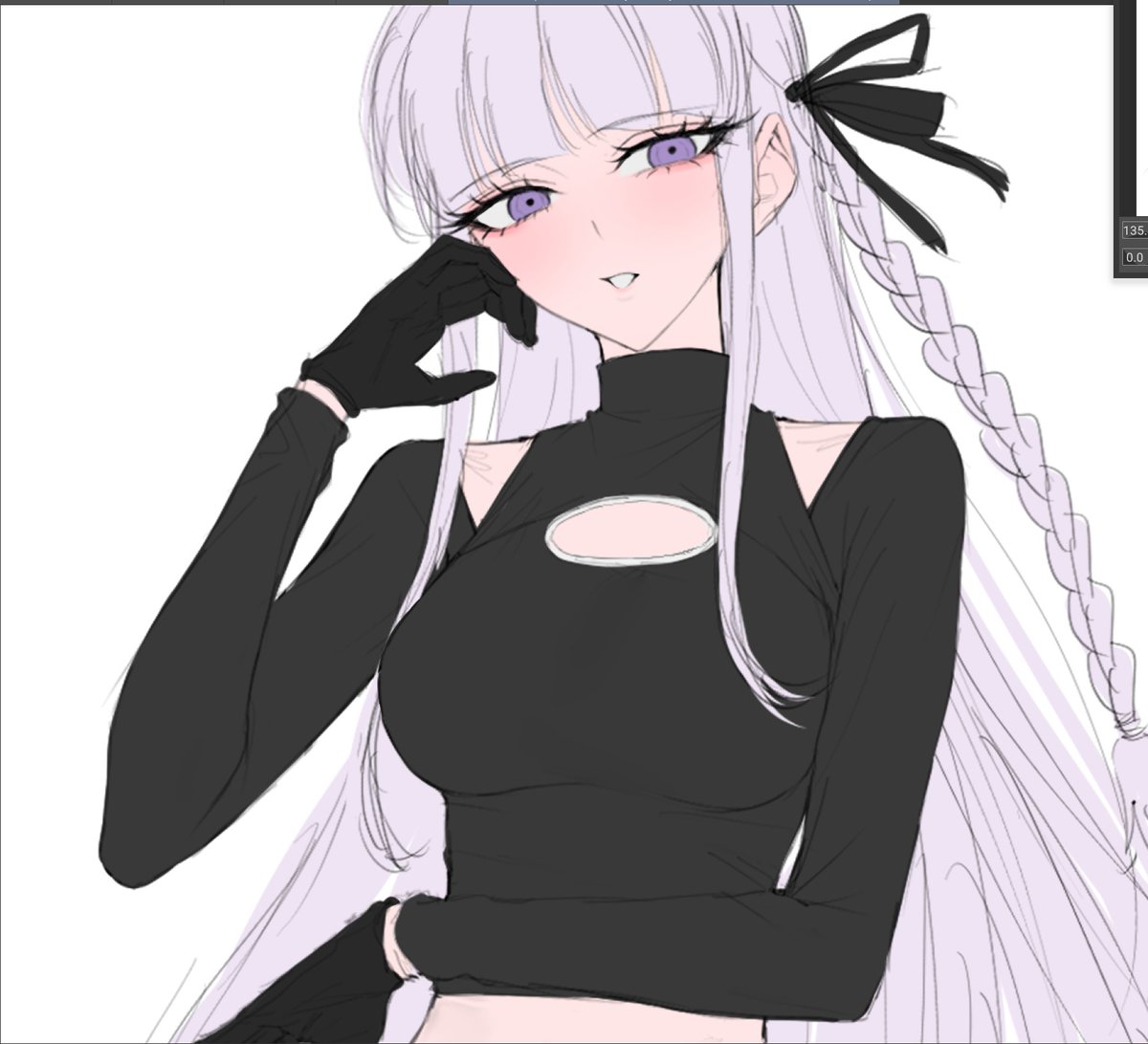 Koha_58_2's tweet photo. 胸元のブローチがどうなってんのかマジで分からん https://t.co/f2lqh0Z5Zn