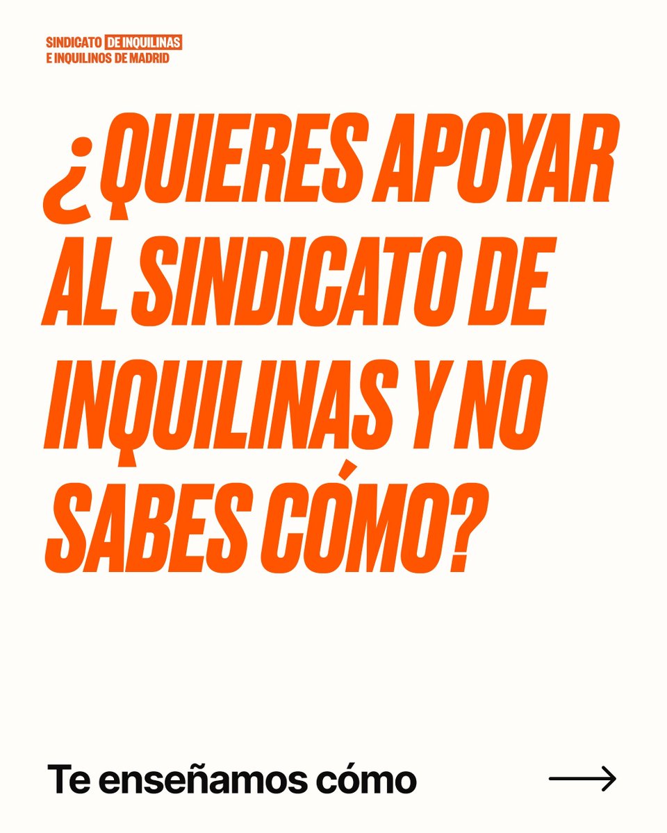 InquilinatoMad's tweet photo. ¿Quieres apoyar al sindicato de Inquilinas y no sabes cómo? Hay nuchas formas, y todas son bienvenidas! 

Afiliate en: https://t.co/VTozI6FjA4 https://t.co/5OcqcQCjhR
