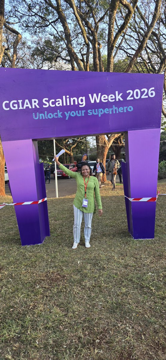 welissaNTH's tweet photo. 🎉 It has been an incredible experience attending @cgiar #ScalingWeek2026! 🎉  

Emporewered. Enlightened. Connected. #GenerationScalers 

@CGIARScaling @IITA_CGIAR https://t.co/BKXLvxMf0U