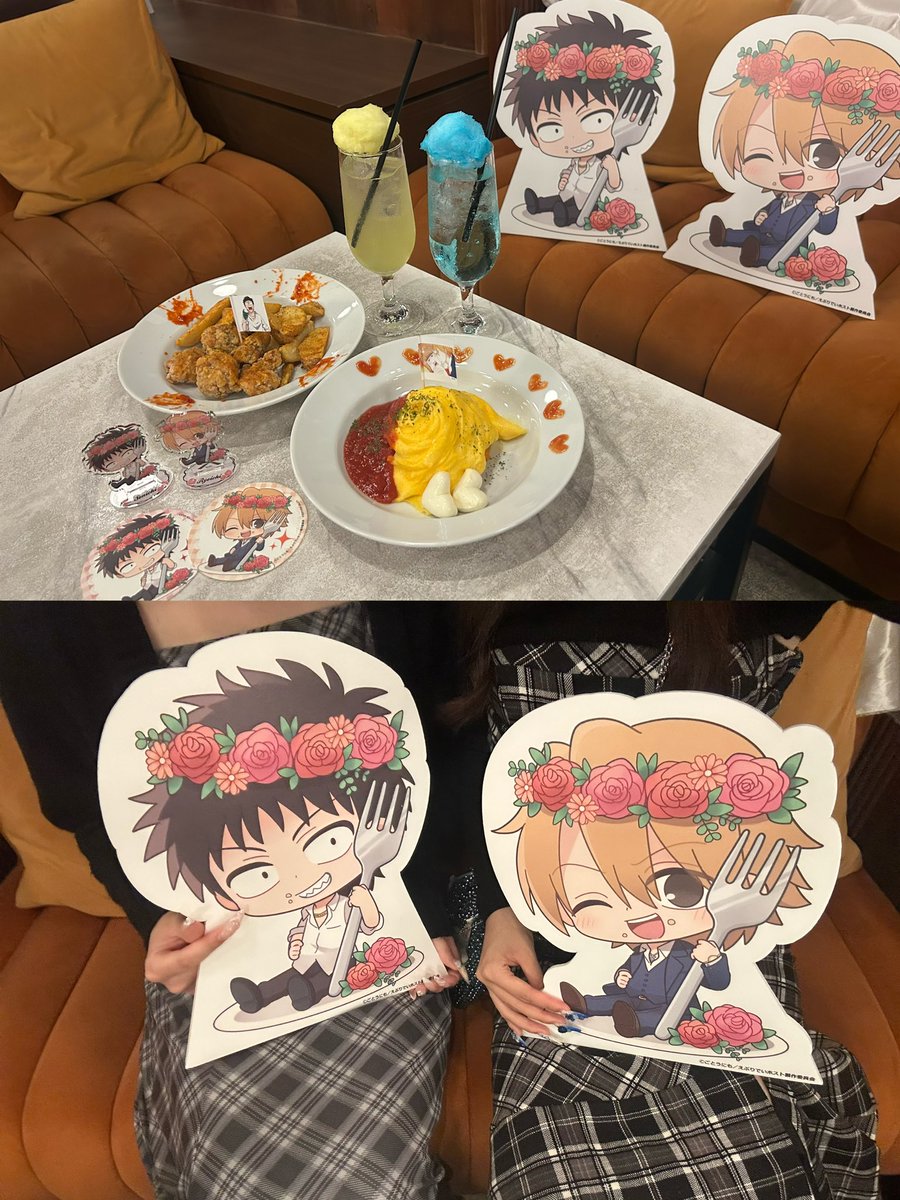 mocchunyanco's tweet photo. ご飯美味しくてリョーイチさんとご飯食べれてご指名気分🐱💋ミニパネルもグッズ���ちょーかわいい（•ω-）♥ https://t.co/jAsAApuvuw