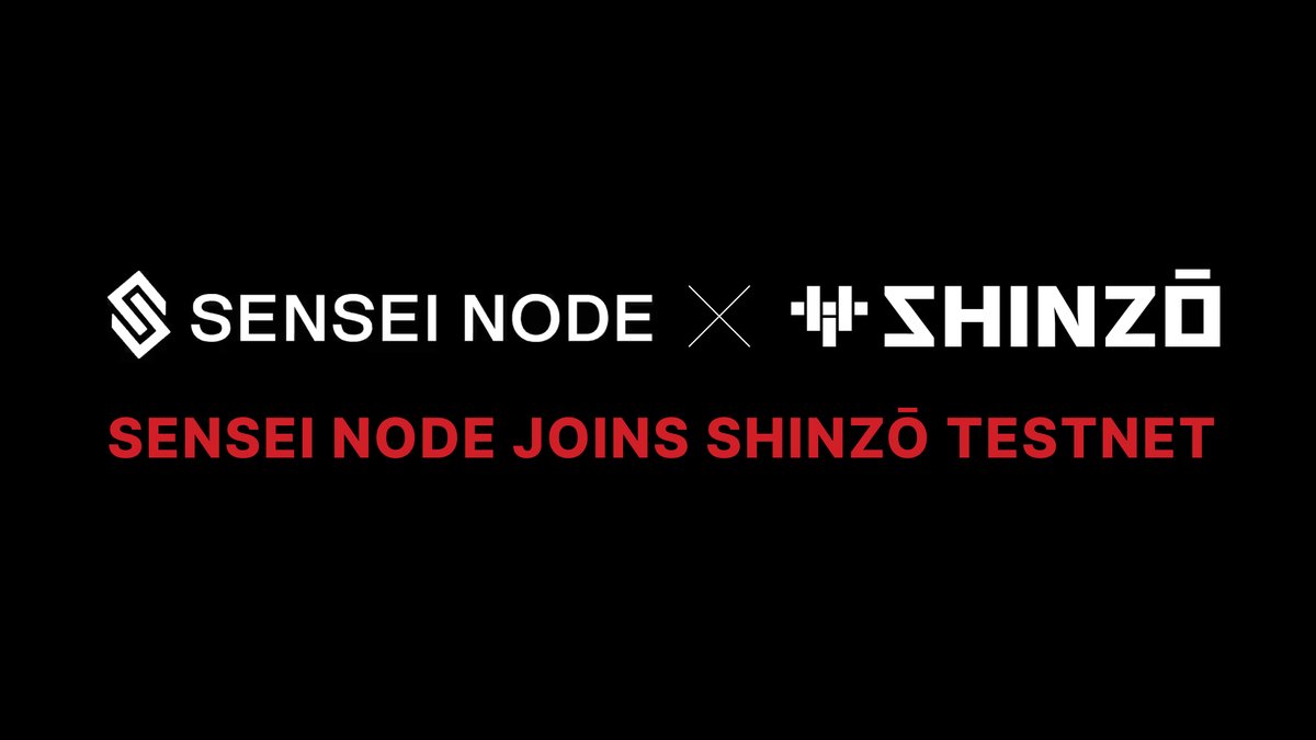 shinzonetwork's tweet photo. Sensei Node is now operating as a Generator on the Shinzō testnet.

Generators read blocks, structure them, and cryptographically sign them at the source, contributing to a trustless, verifiable read layer.

@SenseiNode joins Shinzō testnet. 🧵 https://t.co/EgAs4Sf3r5