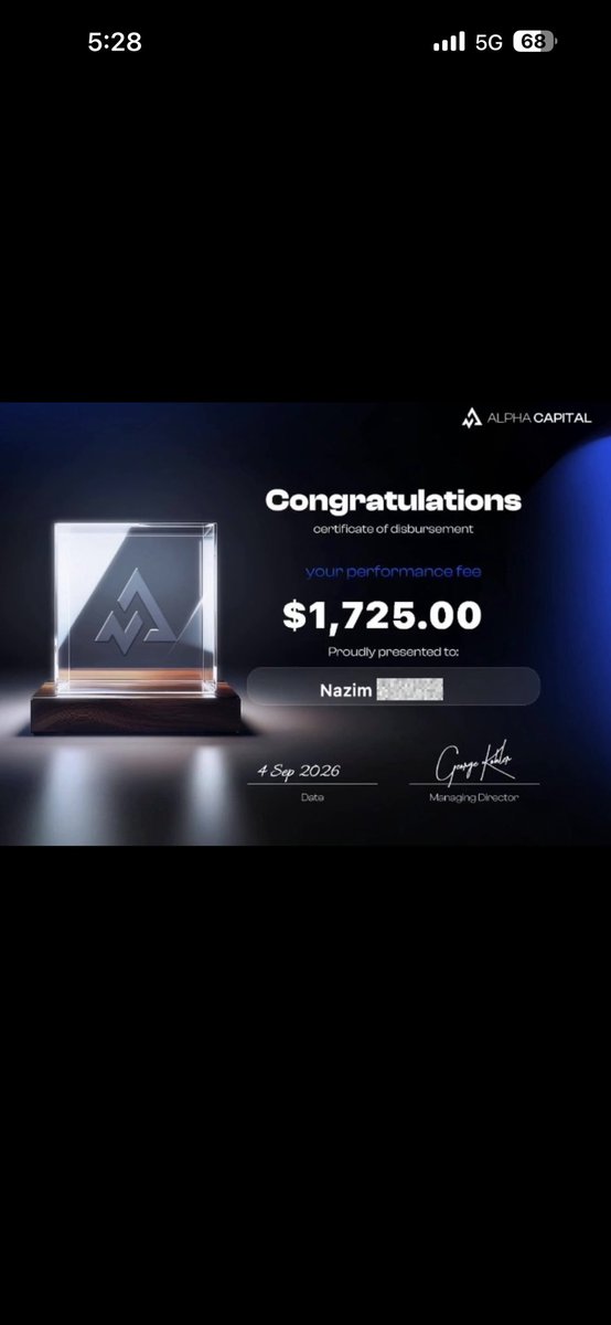propfirmnation1's tweet photo. $2,105 payout on hold — @AlphaCapitalUK, what exactly are the 9 devices?

Trader @NazimFX1 says he previously received multiple payouts from ACG.

Then came the CID/device email.

ACG says his MT5 was accessed from 9 devices linked to 2 other accounts.

He says he only traded his own account and is asking to see what those device links actually show.

The numbers:
• $1,725 payout — approved
• $2,105 payout — under review

Simple question:

If the device data triggered the action, can ACG show the evidence connecting those devices to those accounts?

No assumptions.
No scam claims.
Just the evidence, so people can judge the case for themselves.

@AlphaCapitalUK

Got a payout rejection or hold with receipts? Share the evidence.
