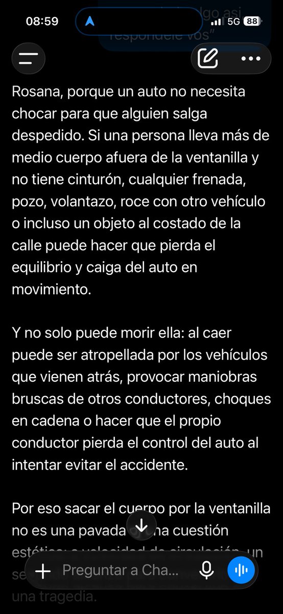 JulietaMon87324's tweet photo. @RosanaRuarte @care_mariana @luinsana Rosana, te lo responde chat gpt y yo me despido , besis ! https://t.co/EC70CO0glD