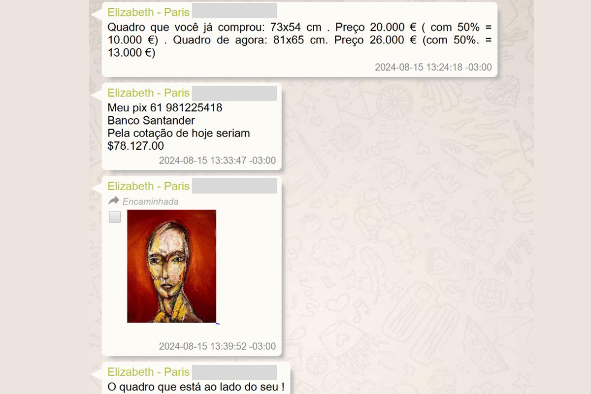 Economesteter's tweet photo. 🚨 Lobista que Lula disse nunca ter visto distribuiu relógio, joias, quadro e festa para assessores diretos do presidente!

Roberta Luchsinger deu ao assessor especial de Lula, Swedenberger Barbosa, um Cartier de R$ 66 mil e um quadro de R$ 83 mil. Também bancou festa de aniversário em camarote no Mané Garrincha, com comida, bebida e convidados.

A secretária pessoal de Lula também recebeu presentes de Roberta, que aparece nas investigações da PF sobre tráfico de influência e corrupção e dizia em mensagens ter relação com Lulinha.

Lula chamou Roberta de “pilantra” e disse nunca tê-la visto. Mas ela estava distribuindo quase R$ 150 mil em presentes dentro do círculo mais próximo do presidente, sem contar o recebido pelo Marcola, ex-chefe de gabinete.

Lembrando que, em áudios, Roberta diz que Lulinha é seu sócio em mais de 8 oportunidades.