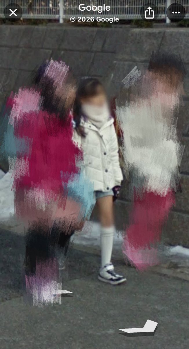 moka__0225's tweet photo. Googleマップって面白いですね
私がいました

姉から「これもかさん？」って来ました
これで私だと気がついた姉天才 https://t.co/zfbNEh0Jft