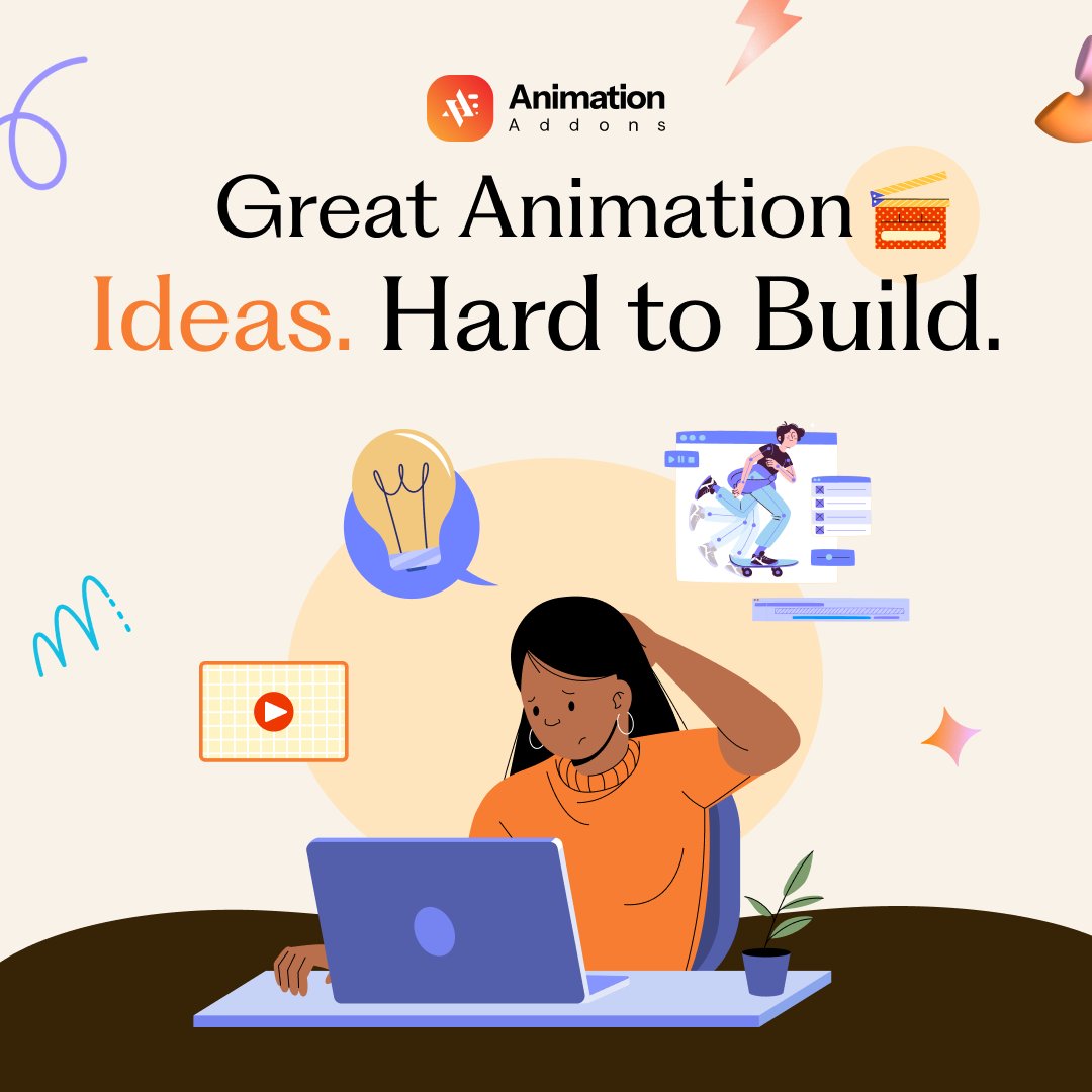animationaddons's tweet photo. ๐๐จ๐ฎ ๐ก๐๐ฏ๐ ๐ญ๐ก๐ ๐ข๐๐๐.
๐๐จ๐ฎ ๐๐๐ง ๐ฌ๐๐ ๐ข๐ญ ๐ข๐ง ๐ฒ๐จ๐ฎ๐ซ ๐ก๐๐๐.
Great ideas are easy to imagine.
Making them happen is the hard part.
#WebAnimation #GSAP #WebDesign https://t.co/tbcgtBHycc