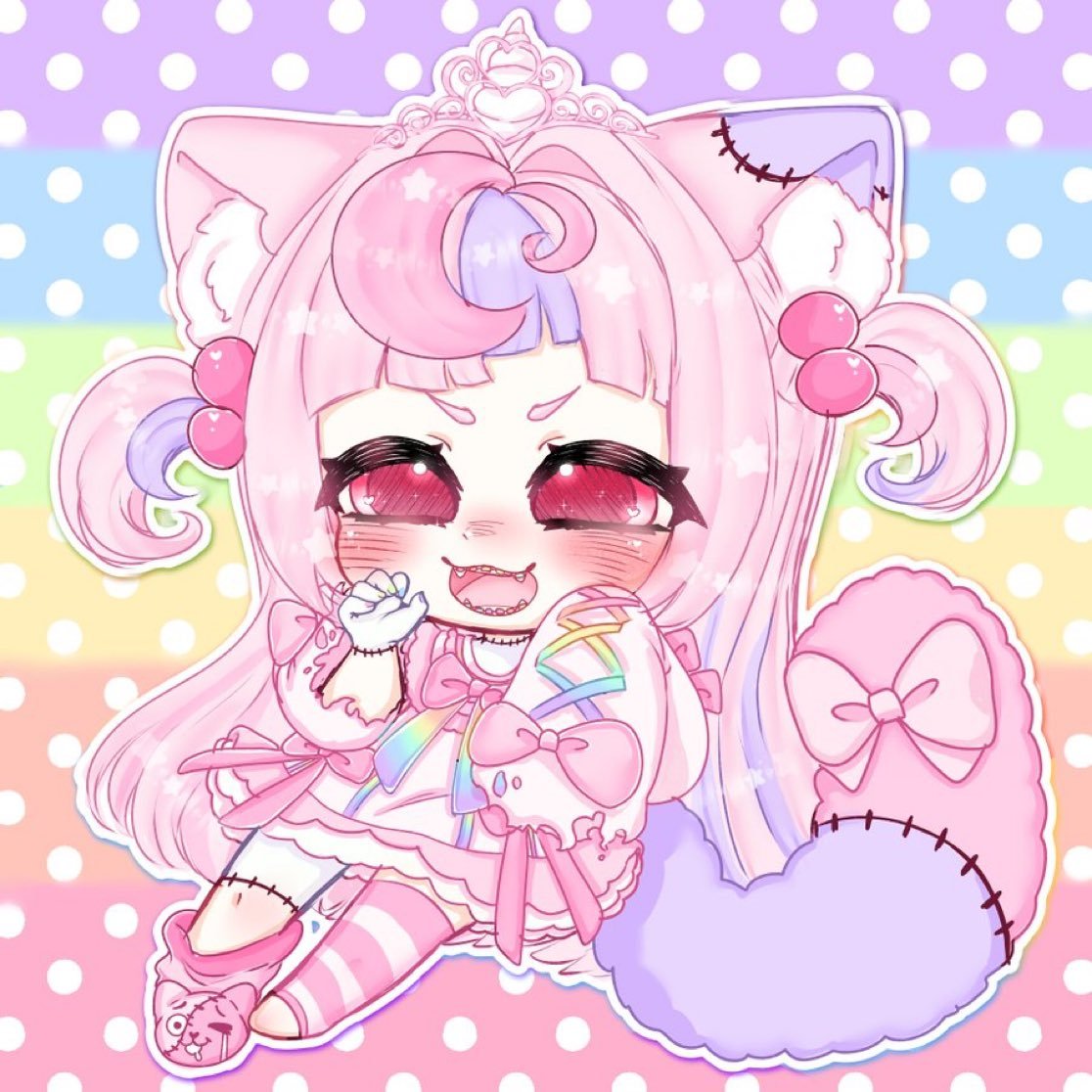 AlcaaK41051's tweet photo. who's ur favorite zombicorn kitty?! its definitely me, right..?
and dis means u will give me all ur cookies!!! grr💢🍪🍪
#Mary🎀 https://t.co/lZ7DfjuvFr