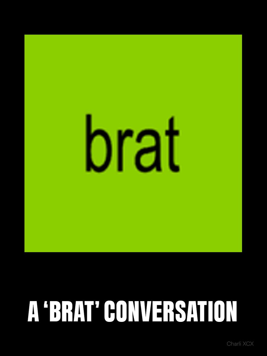 vroommediaph's tweet photo. At what point does an album stop being about music?
Brat was supposed to be a tracklist. Instead, it mutated into a lifestyle, a shade of green, a voice for raw freedom, and a universal cultural language.
#ShiftHappens #Brat #CharliXCX #PopCulture https://t.co/ZdYdeGZjjZ
