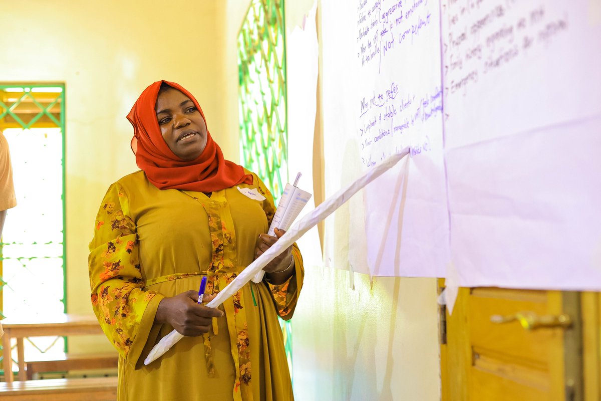 psychikiygeia's tweet photo. Day 2 of our #Masaka ToT!
Today, we shifted focus to the practical curriculum our health focal persons will cascade to VHTs.
We covered:
📋 ID & Referral decision guides
⚠️ Basic risk recognition
📢 Community sensitization messaging
Keeping it simple & actionable! #PYFU https://t.co/ciPCV2r4Bd
