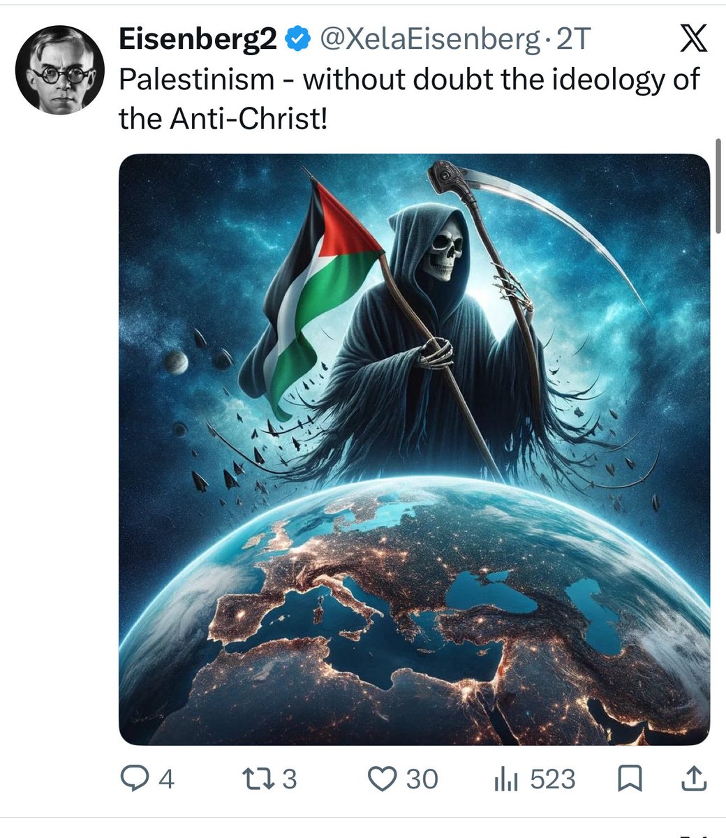 Rimmilov's tweet photo. @thomson_free Wenn eine Seite immer zu 100 % im Recht und die andere zu 100 % schuldig sein soll, ist das keine differenzierte Betrachtung mehr, sondern Schwarz-Weiß-Denken.
Wer gibt @XelaEisenberg eigentlich das Recht, Palästinenser derart pauschal abzuwerten?
#Muslimfeind
#Islamfeind https://t.co/BE5CTfMAHC