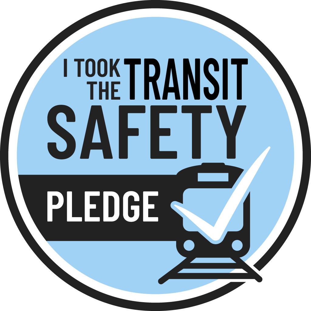 olinational's tweet photo. Are you a #transit or passenger rail rider? Take the #TransitSafetyPledge and always stay alert around railroad tracks and trains. #SeeTracksThinkTrainWeek #STOPTrackTragedies https://t.co/fRr1Tiz6hM https://t.co/qnmBvSetMO