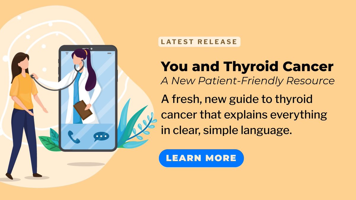 THANCGuide's tweet photo. THANC + ThyCa have launched a patient-friendly website that makes thyroid cancer basics easier to understand. Explore this new resource and learn more 👉 https://t.co/K2x97oR1Lx #ThyroidCancer #PatientEducation https://t.co/CZentCiSE6