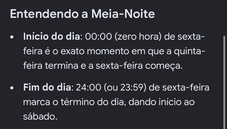 _LsMeuTrem's tweet photo. @MarcoAurlioSim1 @dramon_x @dmaepoa O dia inicia a meia-noite e termina 23h59. https://t.co/sjKbhmCT8h