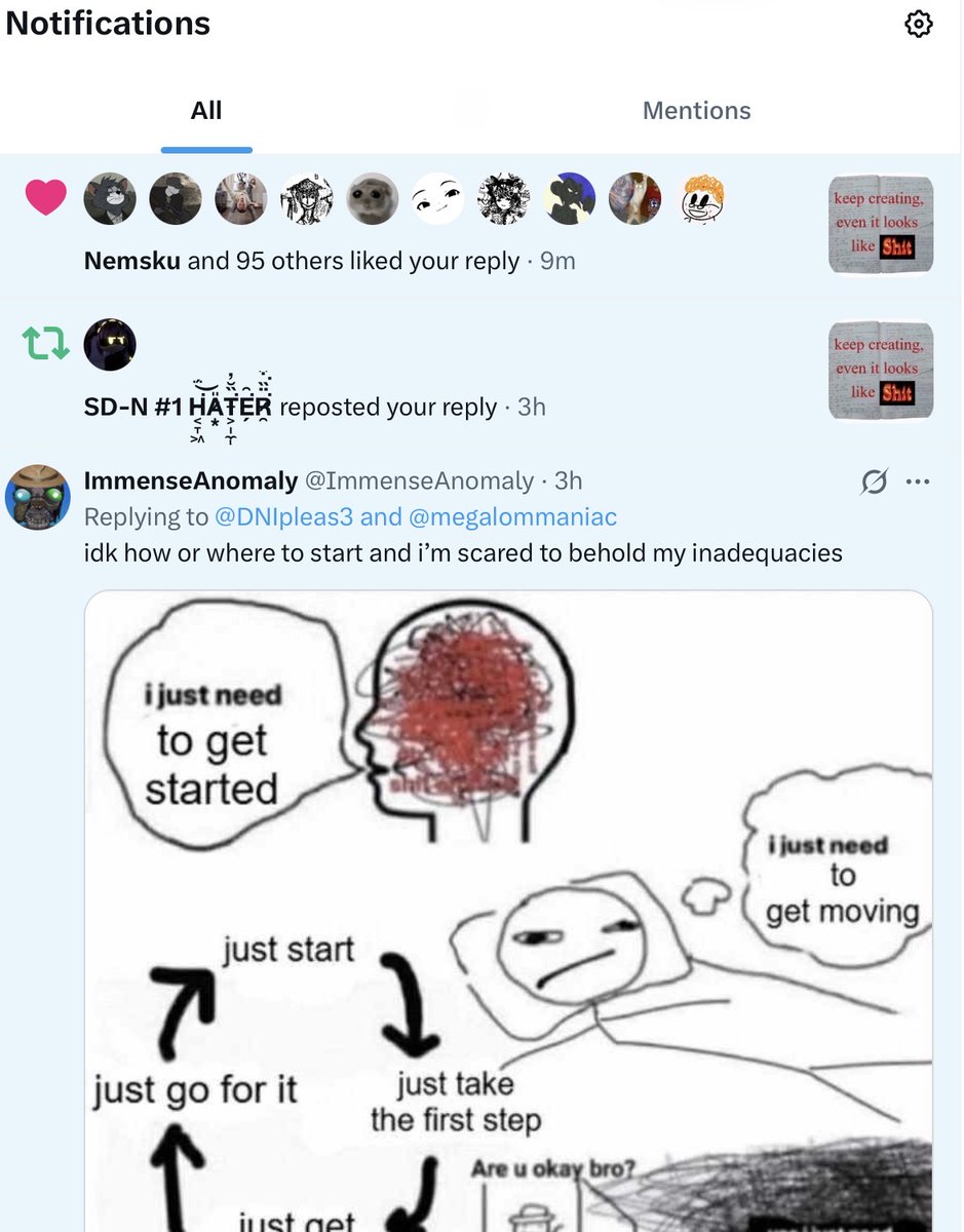 DNIpleas3's tweet photo. holy shit I’m famous
THIS IS A LOT TO ME HELP 
TYSM https://t.co/gZP2jCPo17