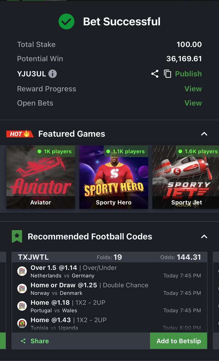 Blackman_Chase6's tweet photo. All Today’s Game 👇

YJU3UL

265 odds

Boom luck 🍀 💥💥💥 https://t.co/xKTlyPtyQg