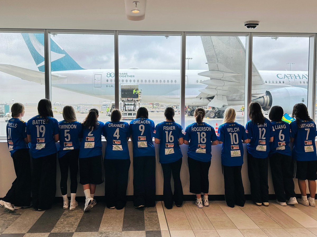 Muzungu4's tweet photo. OFF TO RWANDA✈️🇷🇼

#Australian🇦🇺 football club Como-Jannali departed Sydney earlier this morning for #Kigali, for a two-week visit that combines football, community engagement and tourism. The club is coming with a 30-member delegation comprising its U-18 girls’ team, club officials and parents. According to Como-Jannali FC President Adam Cranney, the visit is aimed at exposing these young Australian players to a different part of the world while building connections through women’s football. #VisitRwanda