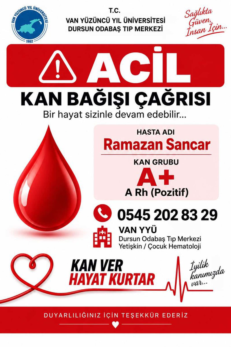_UrVeKa_'s tweet photo. 🔴 Çok Acil 🔴 

Arkadaşlar lütfen paylaşalım çok acil dediler https://t.co/rs6AZIV9M9